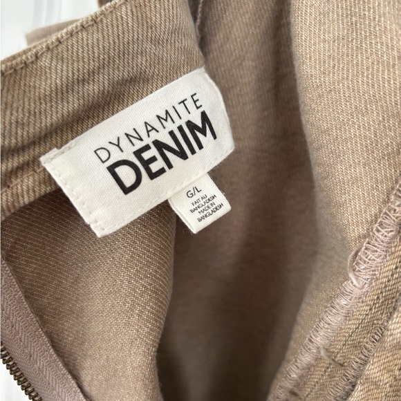 Dynamite Tan Midi Dress - Picture 5 of 5